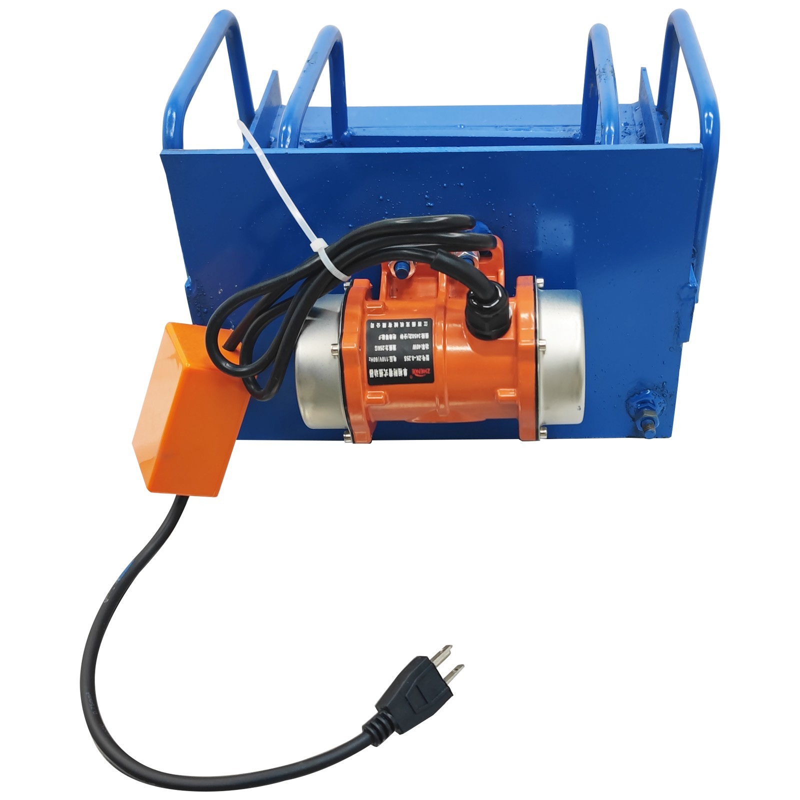 110V Manual Hollow Soil Block Brick Molding Machine Paving Brick Maker Two Holes