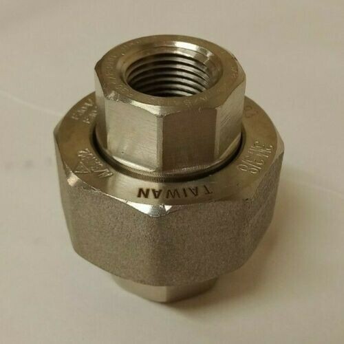 3/8″ Stainless Steel Union #HN0551 A/SA182 F304/L 3M