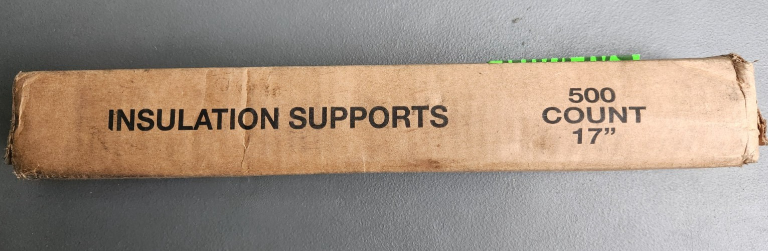 (500 Pcs) Insulation Supports 17″