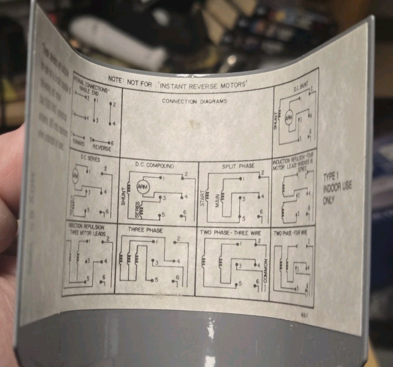 BRAND NEW NOS Relay And Control RS-1 Reversing Drum Control