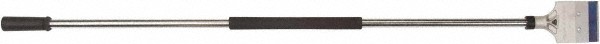 Hyde Tools Stiff Carbon Steel 2-Edge Scraper 4″ Blade Width, 54″ Long Metal H…