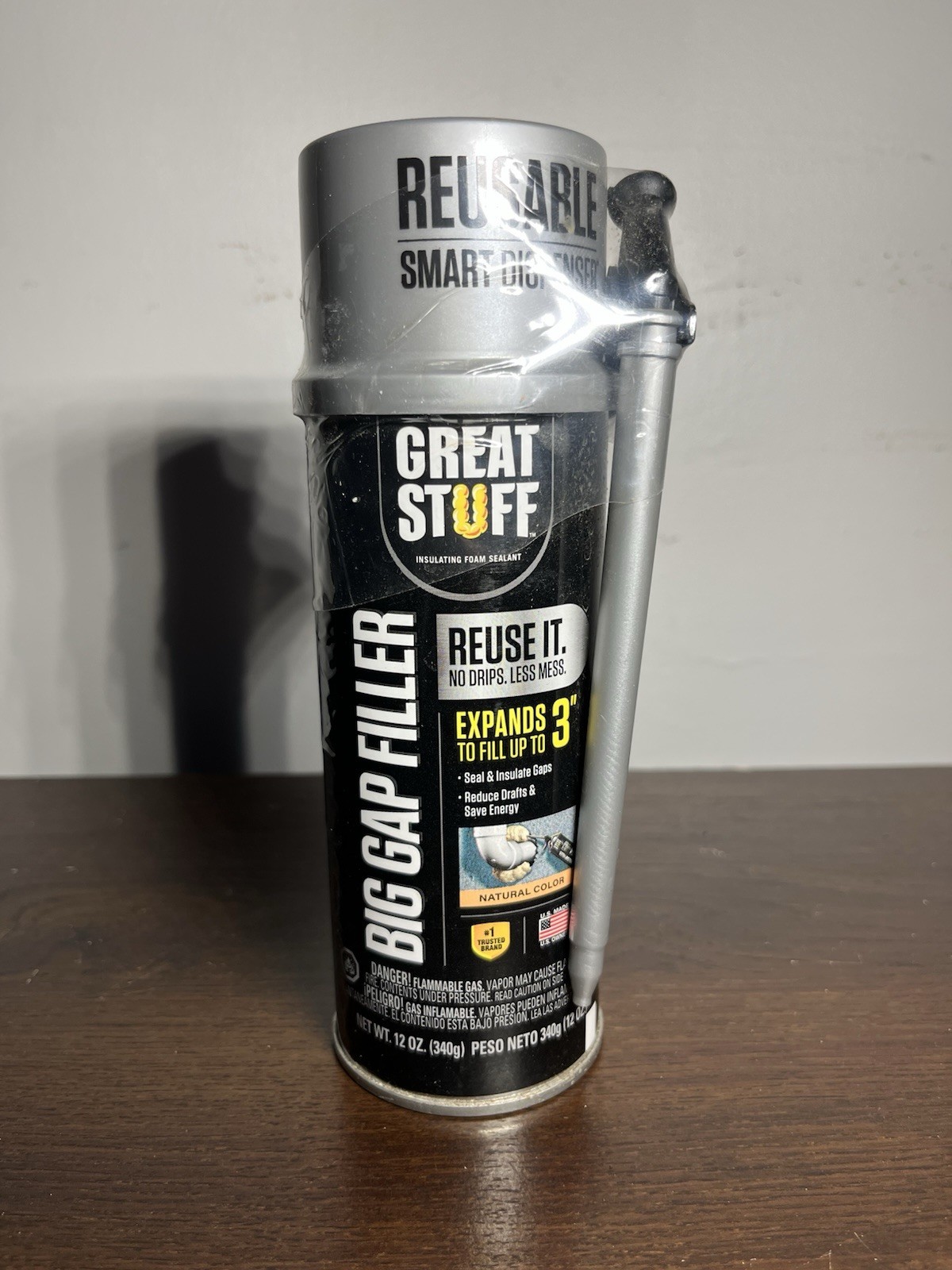 Great Stuff 99108860 Smart Dispenser Big Gap Filler, Cream