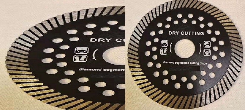 Diamond Turbo Blade Fits Dewalt Makita Milwaukee Angle Grinder 7/8″-5/8″