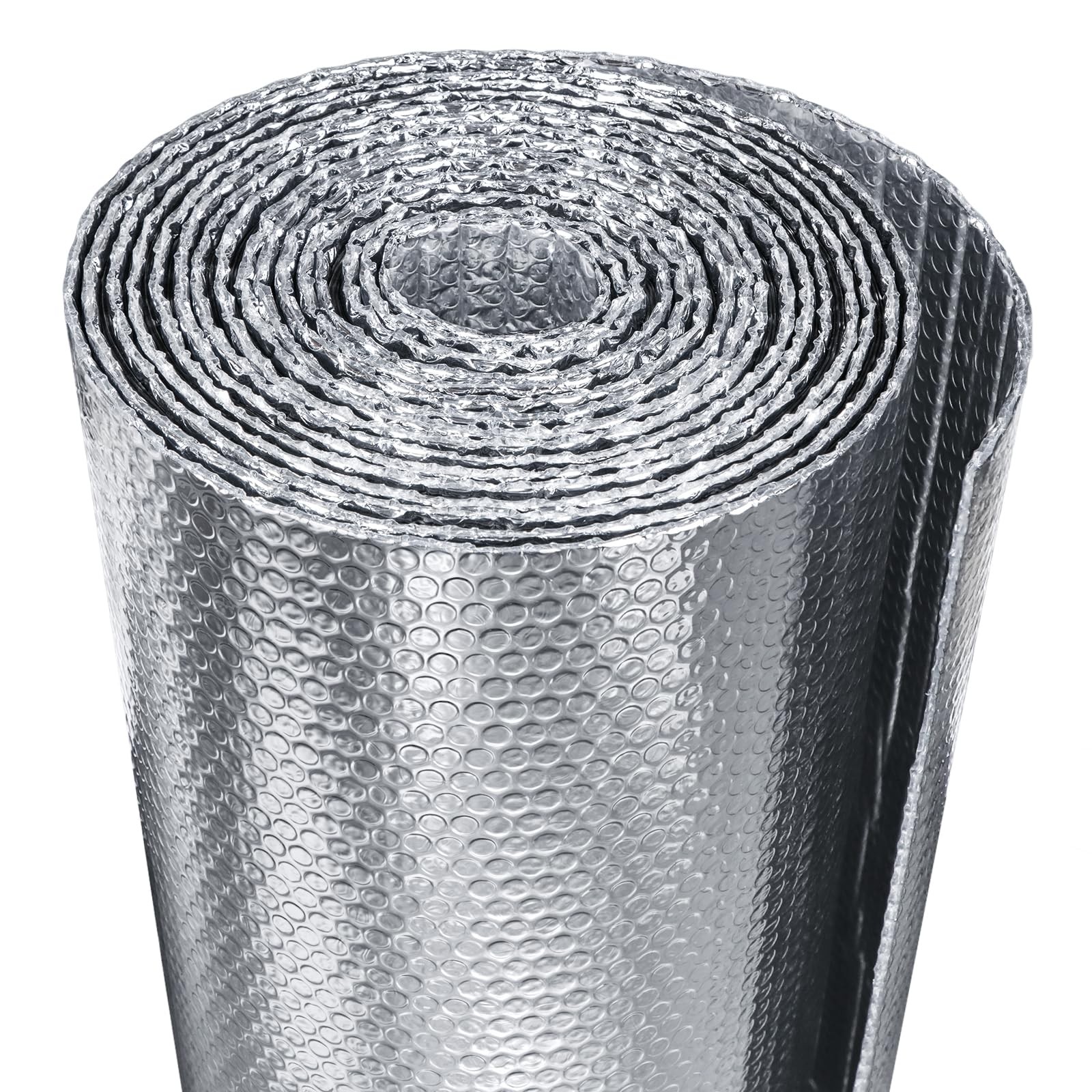 AGHITG Reflective Insulation Foam,48″ x 10 Ft Window 48″ X 10Ft, Silver