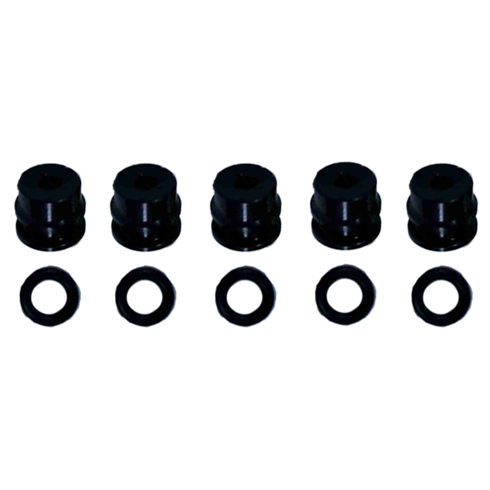 246348 249990 Black Side Seals Kit For Fusion Air Purge AP Spray Gun 22PCS