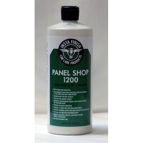 InstaFinish Panel Shop 1200 Body Safe Auto Polish – 32oz | 32 Ounces