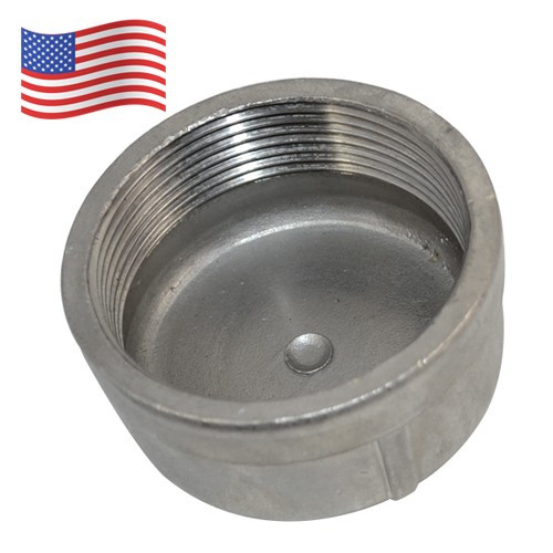 2″ 2 inch End Cap Female Stainless Steel 304 Threaded Pipe Fitting NPT US