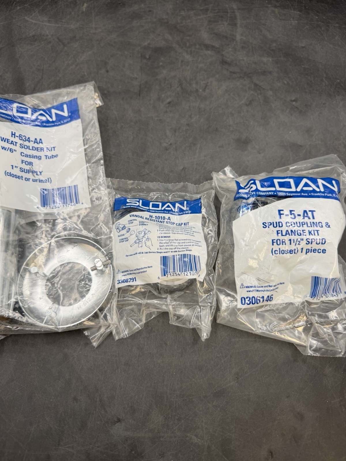 SLOAN OPTIMA PLUS 8110 FLUSHOMETER FOR Toilet