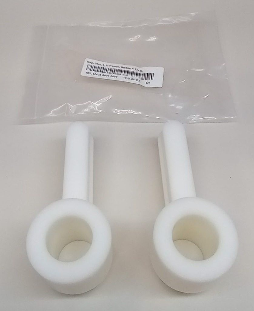 Cap 12495 Slot Cap 1-1/4″ Bore For Bridge Machine (Pack of 2)