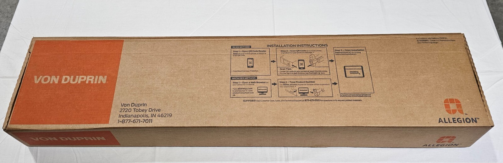 Von Duprin Exit Device – 98-NL-US32D-4′-990-US26D-299-PBT=US32D-SNB – ED98.39173