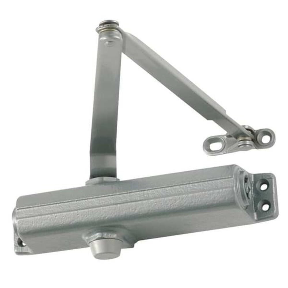 Door Closer, Aluminum, Nonhanded