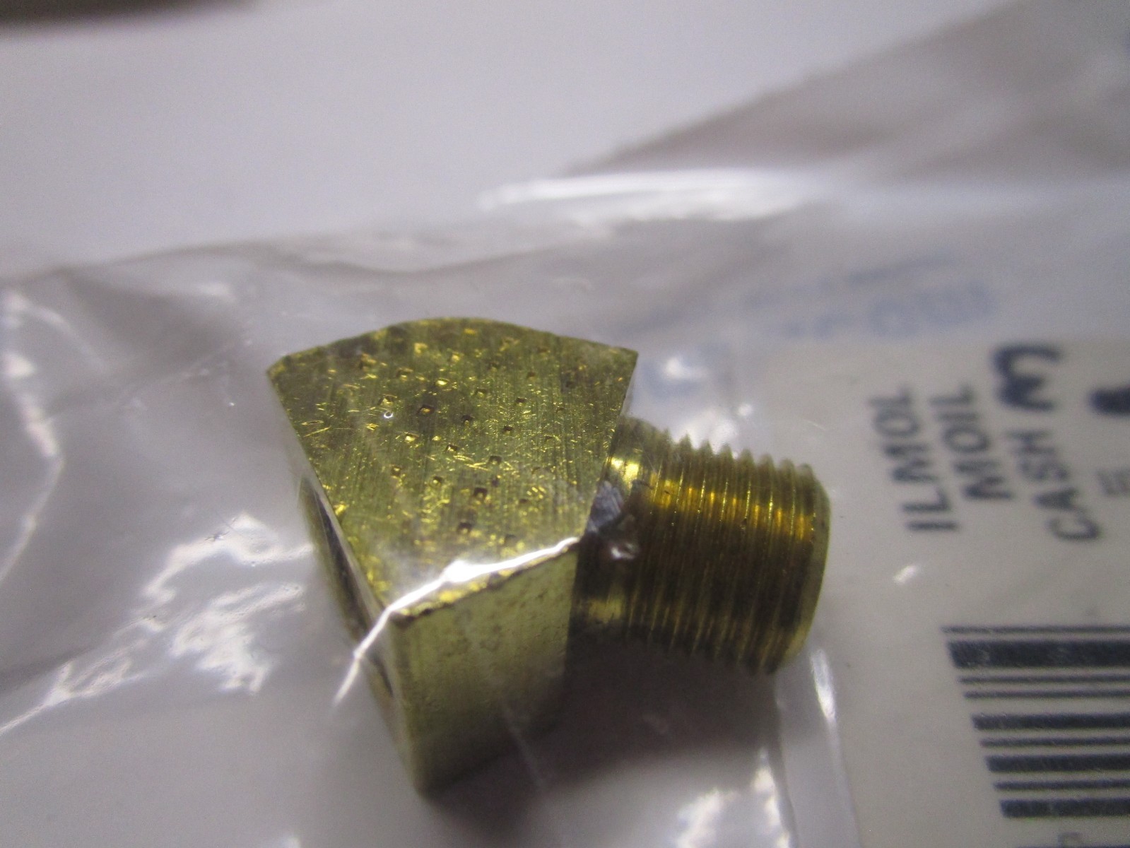 1/8″ x 1/8″ Male NPT x Female NPT Brass Street Elbow