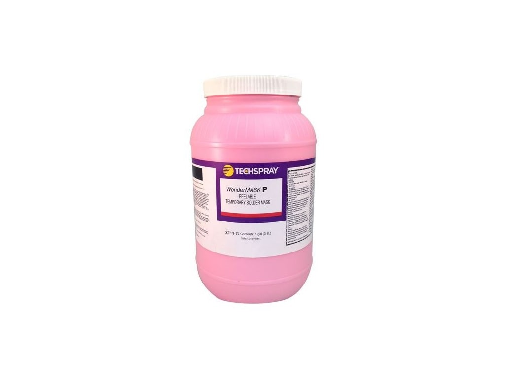 Techspray 2211-G – Wondermask Peelable Solder Mask, 1 Gal