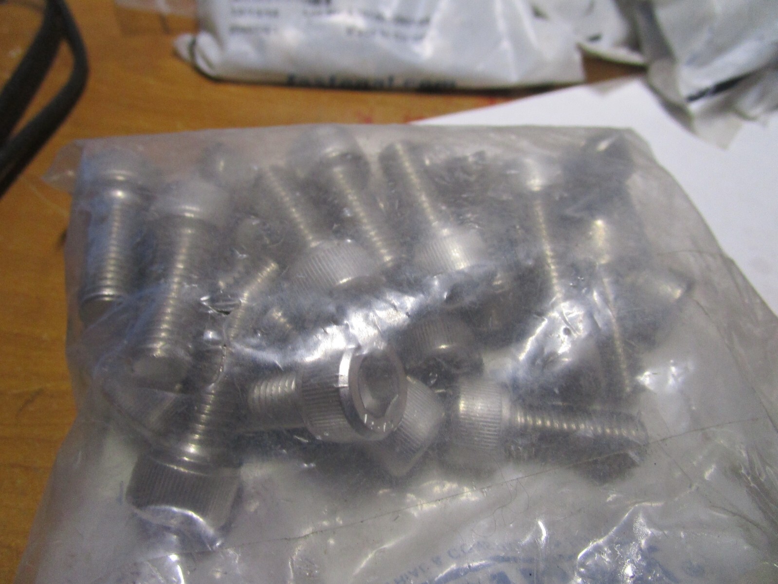 M10-1.5 x 25mm L 8mm Hex A2-70 Stainless Steel Socket Head Cap Screw QTY 25