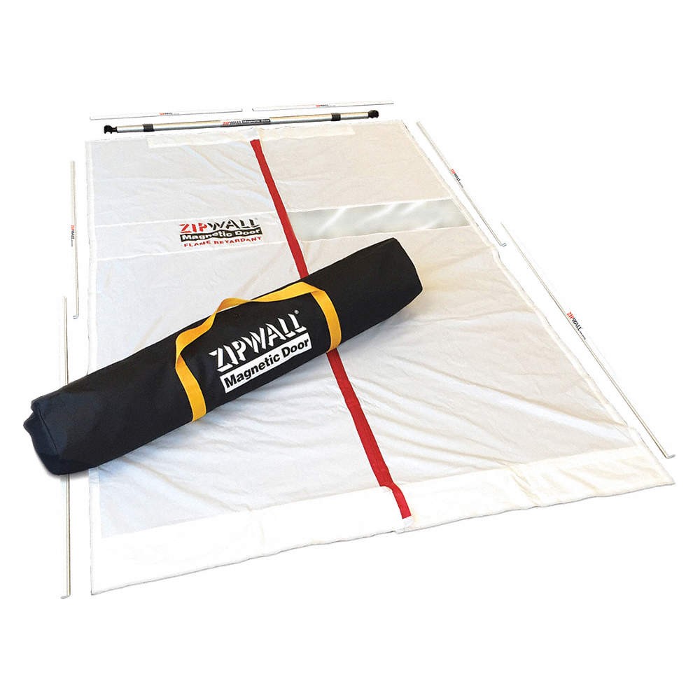 ZIPWALL MDK Magntc Dust Barrier Door Kit,7ft. 2″H 54DC46