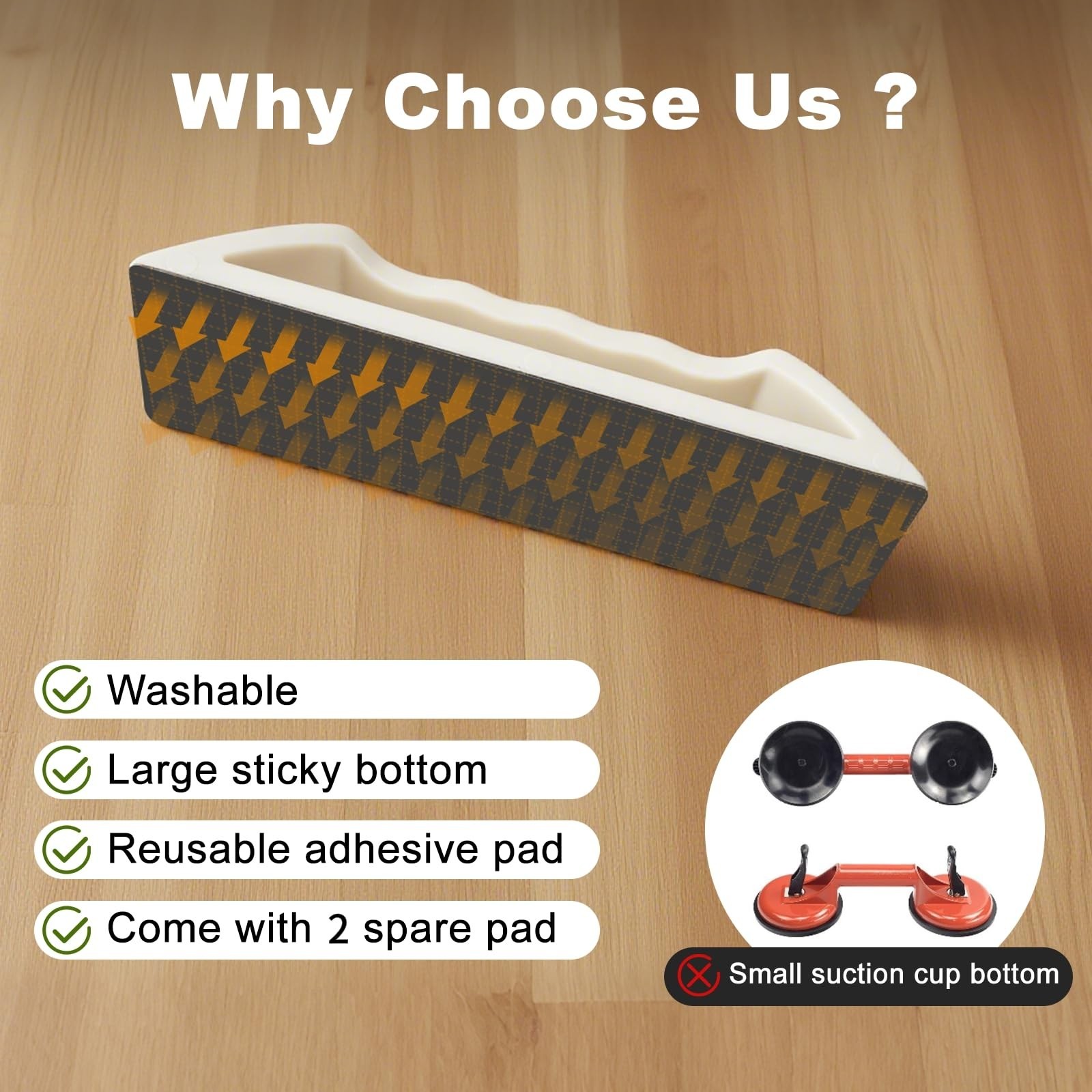 Floor Gap Fixer Tool, Violetfox Heavy-Duty Plank Grabber Laminate Flooring To…