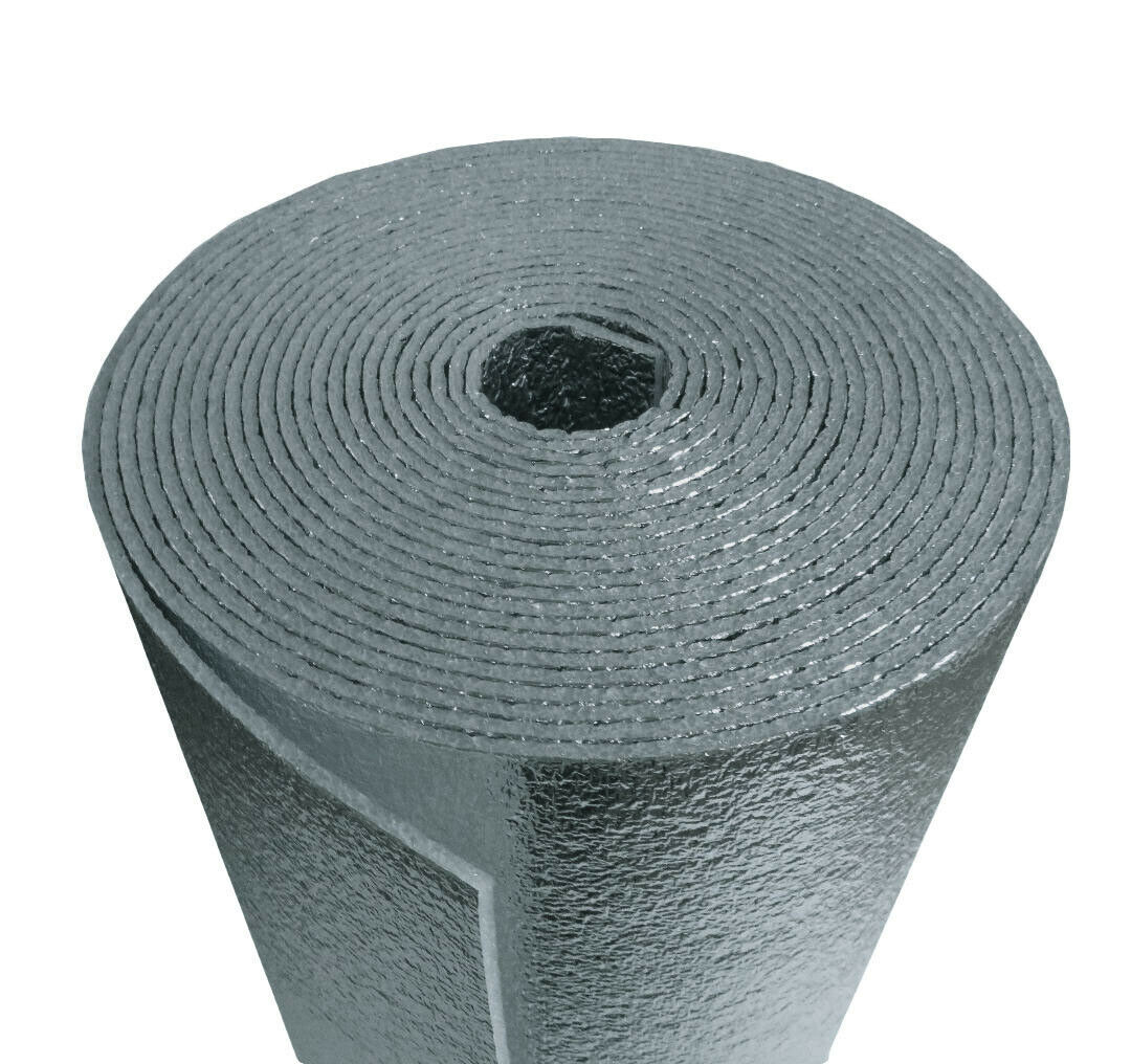 200sqft Reflective Foam Core WAREHOUSE BUILDING Insulation 24″ X 100ft 5MM R8-24