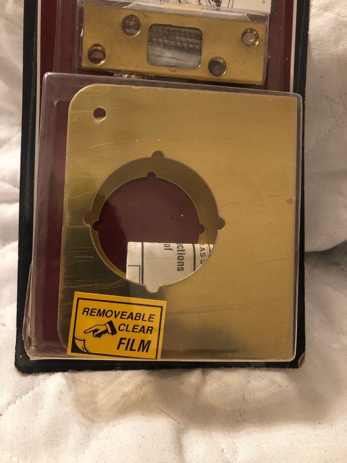 Defender Guard A Lock Deadbolt Lock Reinforcement Kit Solid Brass