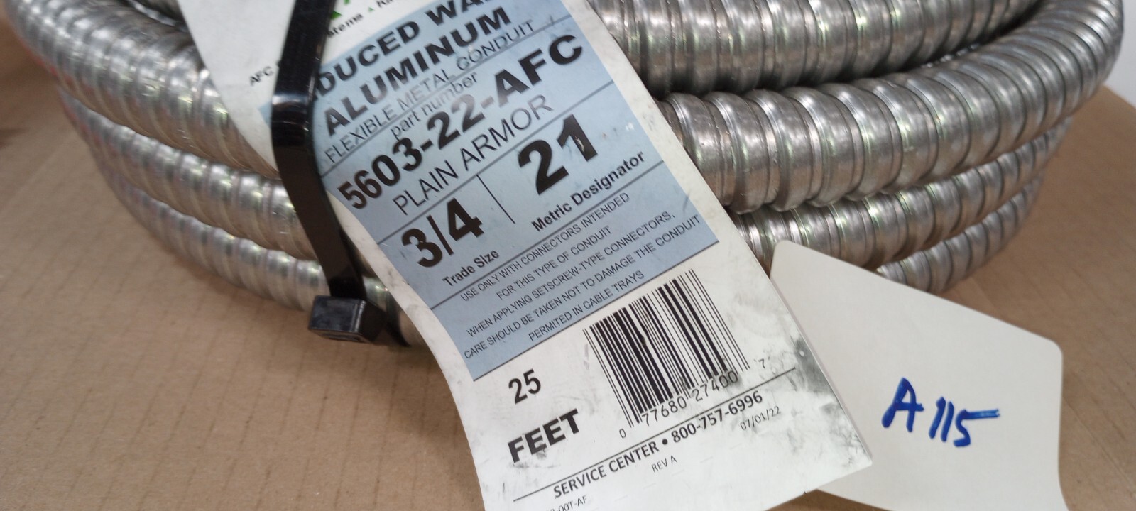 AFC ATKORE Cable Systems 5603-22-AFC 25 FT