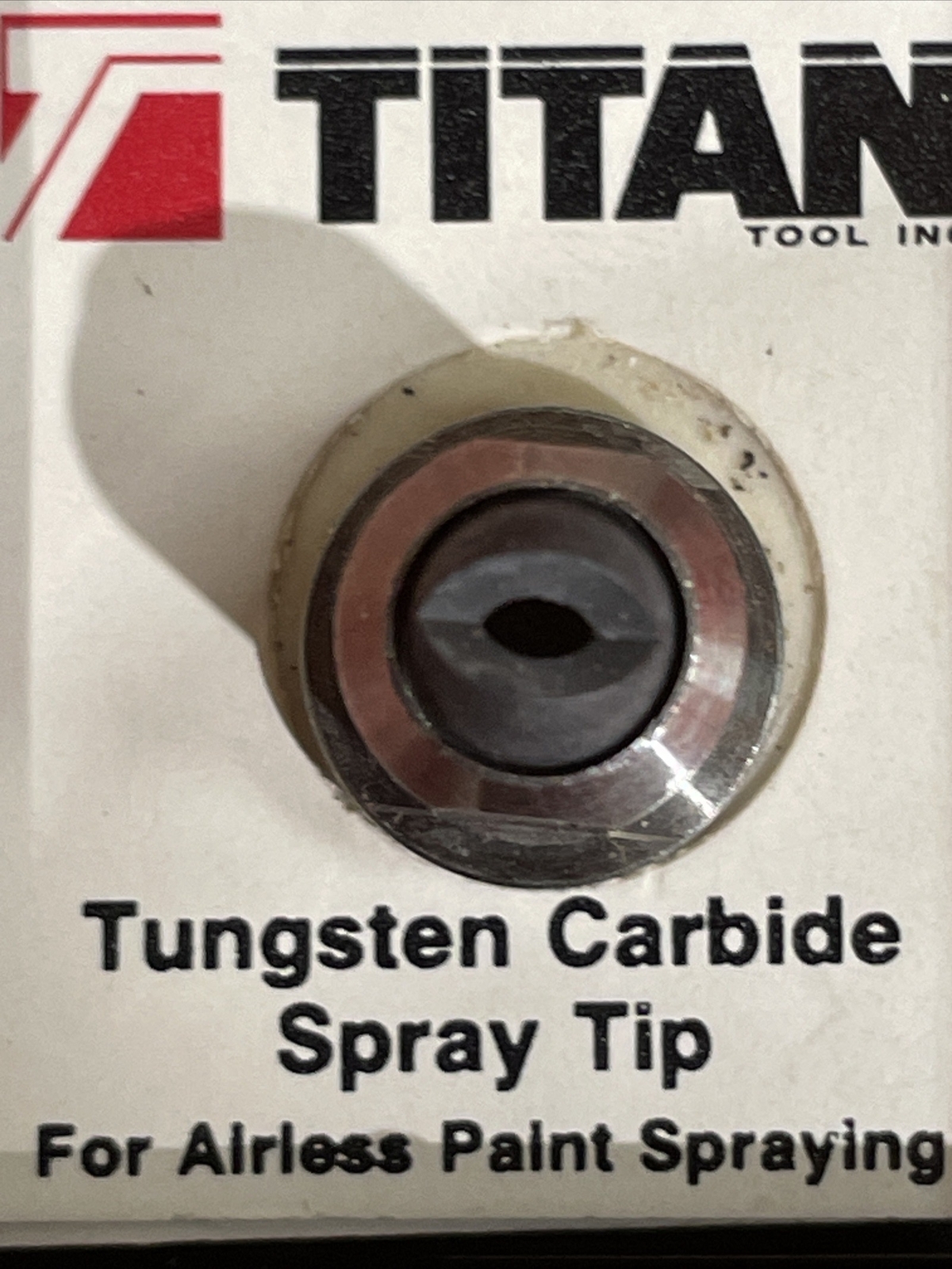 Titan TC Tungsten Carbide Spray Gun Tip .062 X 25°