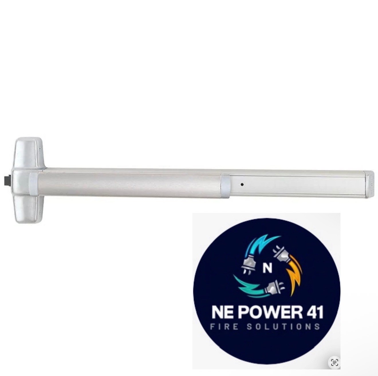 Von Duprin LD-98-EO-US26D-4′-299-PBT=US32D-SNB Rim Exit Device Push