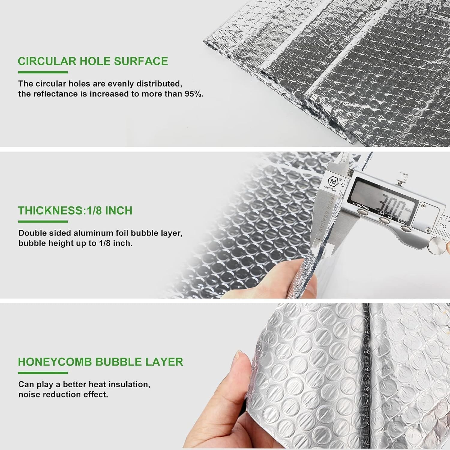 DIY Reflective Thermal Shield 24″ x 10ft – Versatile Insulation Sheet for Home