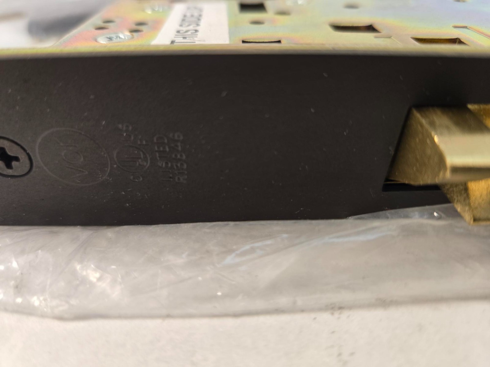 RHR Right Hand Reverse Mortise Lock Body 91 Lock Finish 06B Made in USA