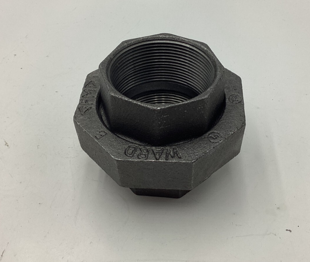Kimball Midwest 2250X32 2″ Class 150 Black Pipe Ground Joint Union Durable