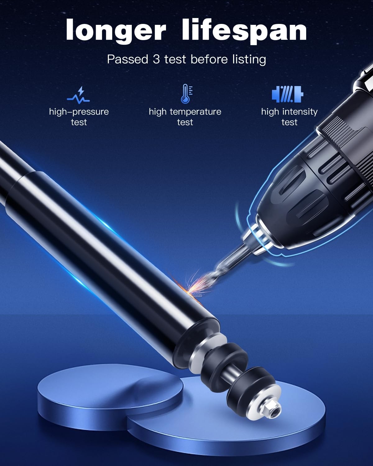 Rear Shocks Struts Absorbers for Mazda CX-7 2007-2012 2.3L 2.5L 37313 Set of 2