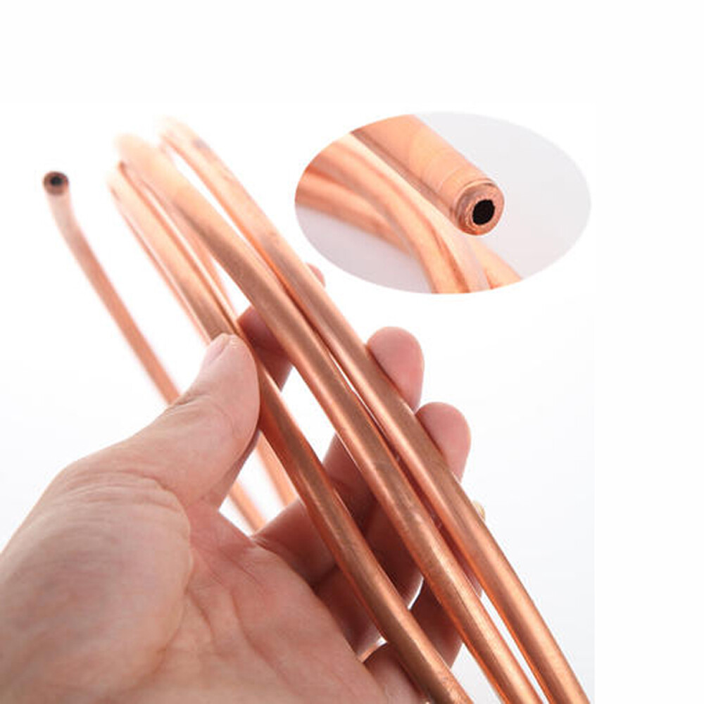 Copper Pipe/Tube/Plumbing Fuel Water Gas DIY OD 2/2.5/3/4/6/6.35/8/9.52/10/12mm