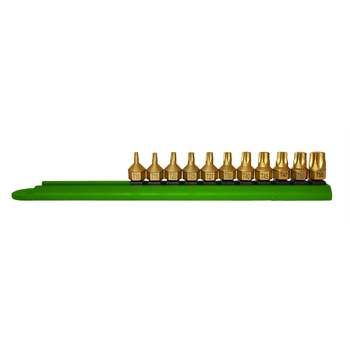 Mayhew 16003 Mayhew 11PC DUAL DR TORX SET ON RAIL