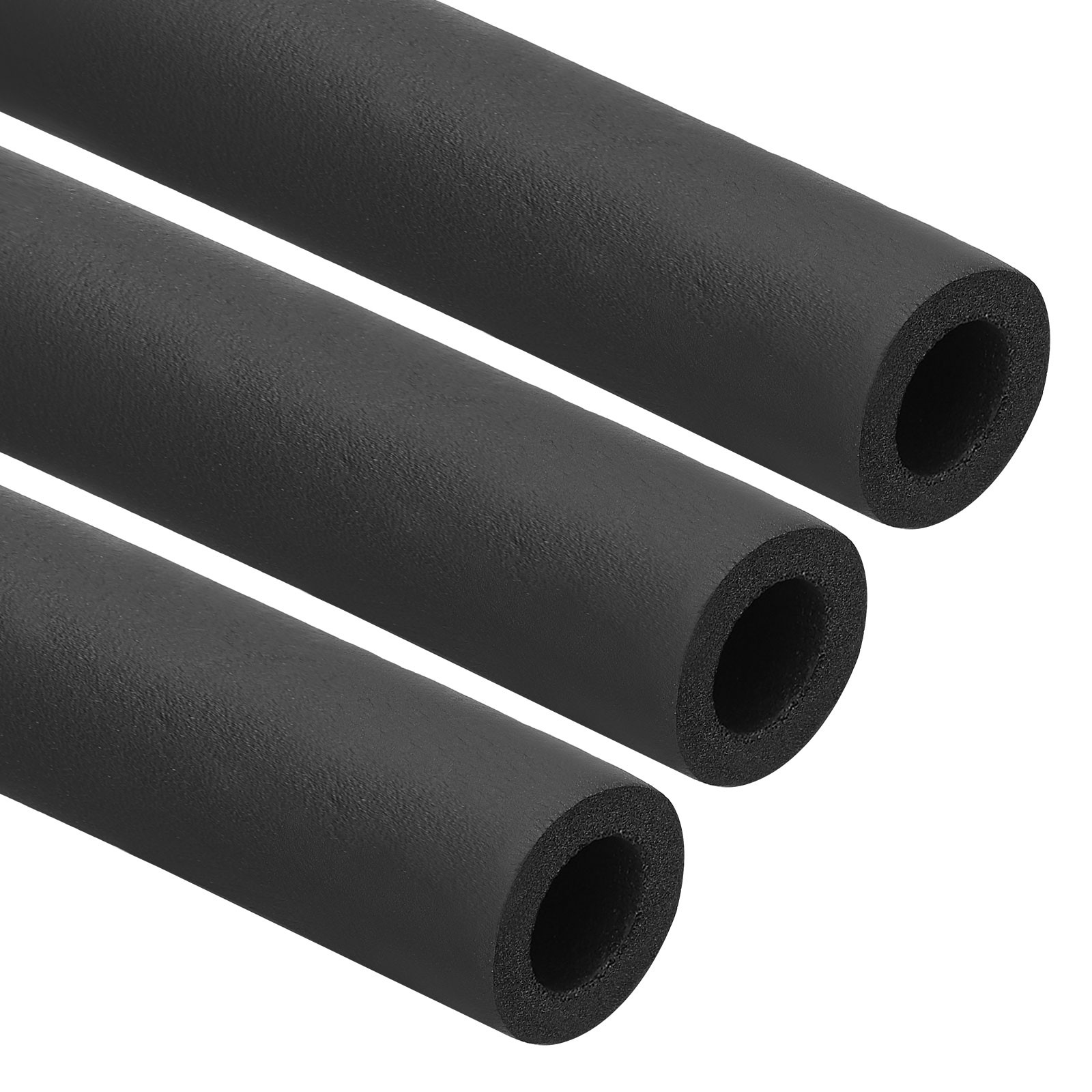 3Pcs 3/4″(19mm) ID x 6Ft Pipe Insulation Foam Tube