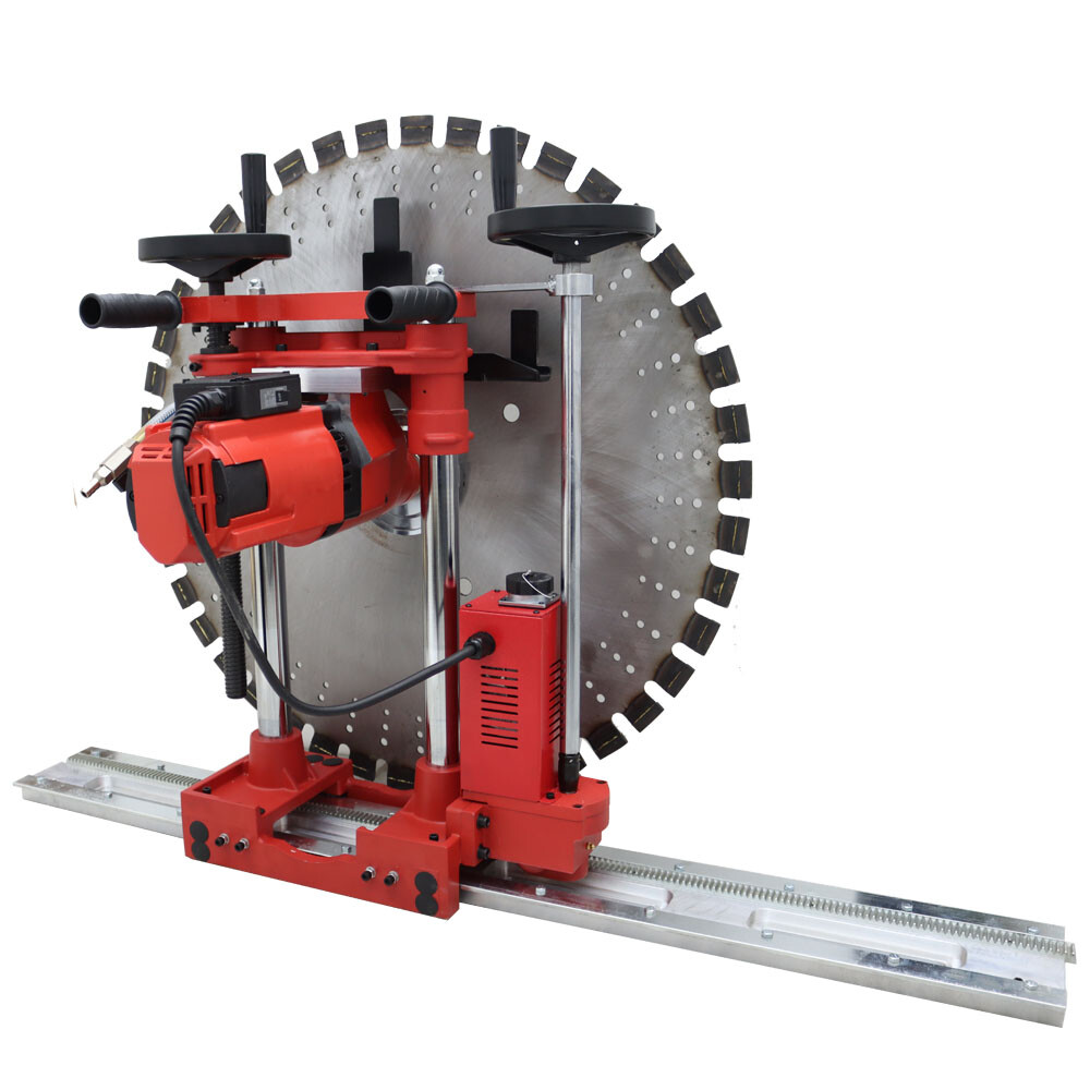 TECHTONGDA 12.6in Electric Concrete Roadway Brick Wall Cutter 220V Concrete Saw
