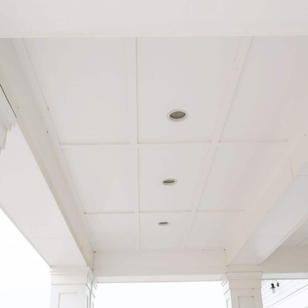Veranda PVC Trim Board White Finished 3/4″ x 2-1/2″ x 8ft Fire-Retardant 9 Pack