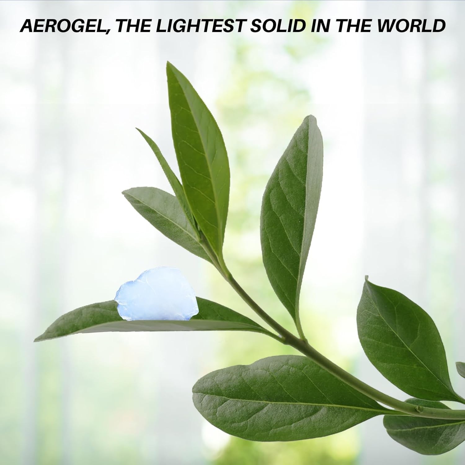 Translucent 150ml Silica Aerogel Block – Best Insulator for High Temperatures