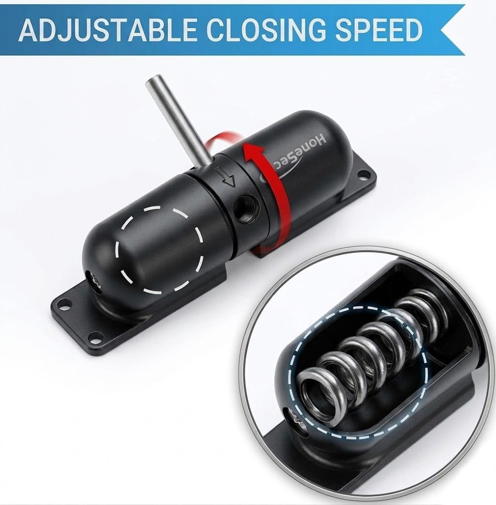 Safety Spring Door Closers, Adjustable Closing Hinge, Automatic Stopper Fire