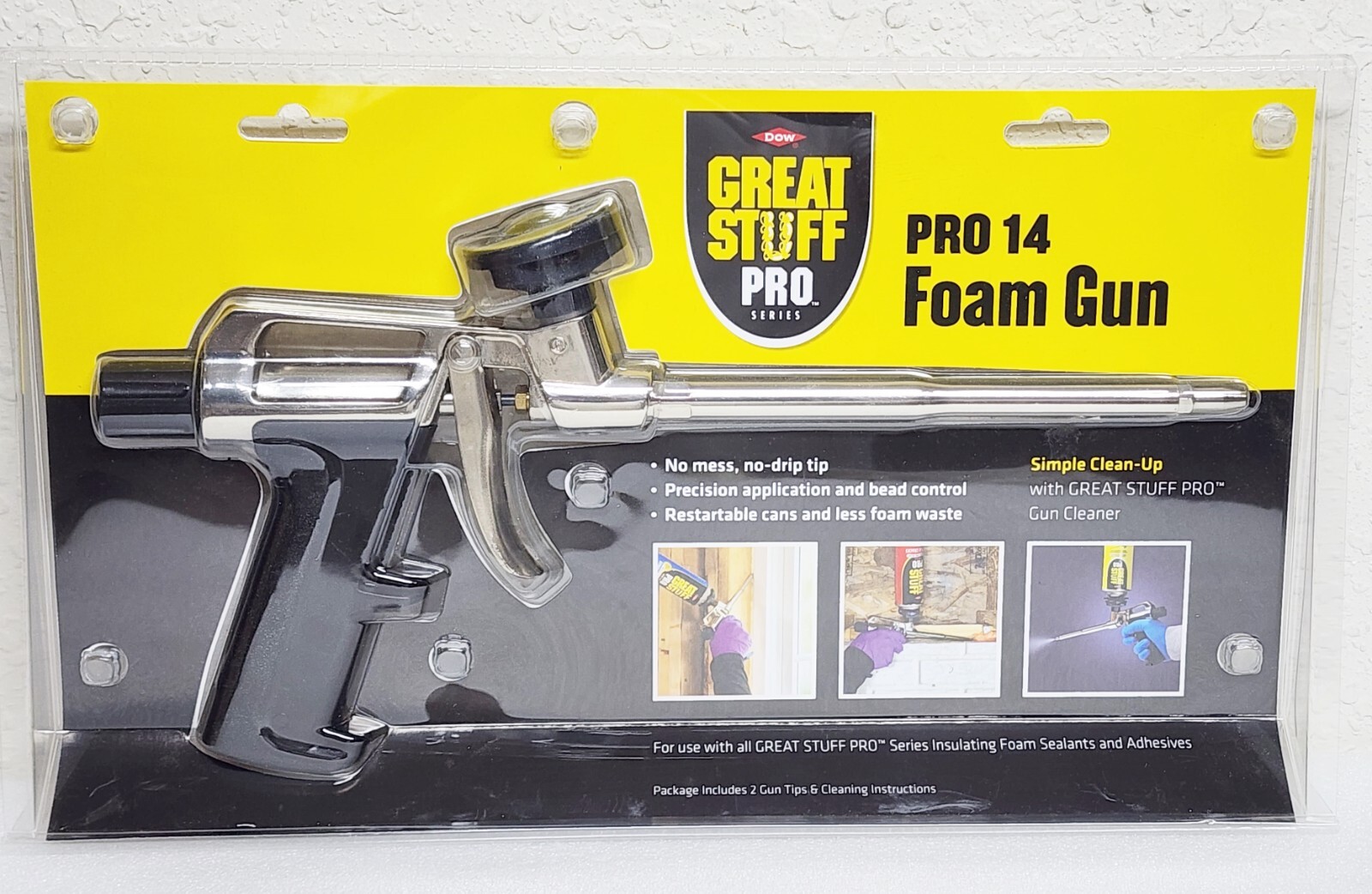 Dow GREAT STUFF PRO 14 2.25-in Adjustable Flow Control Reusable Spray Foam Insul