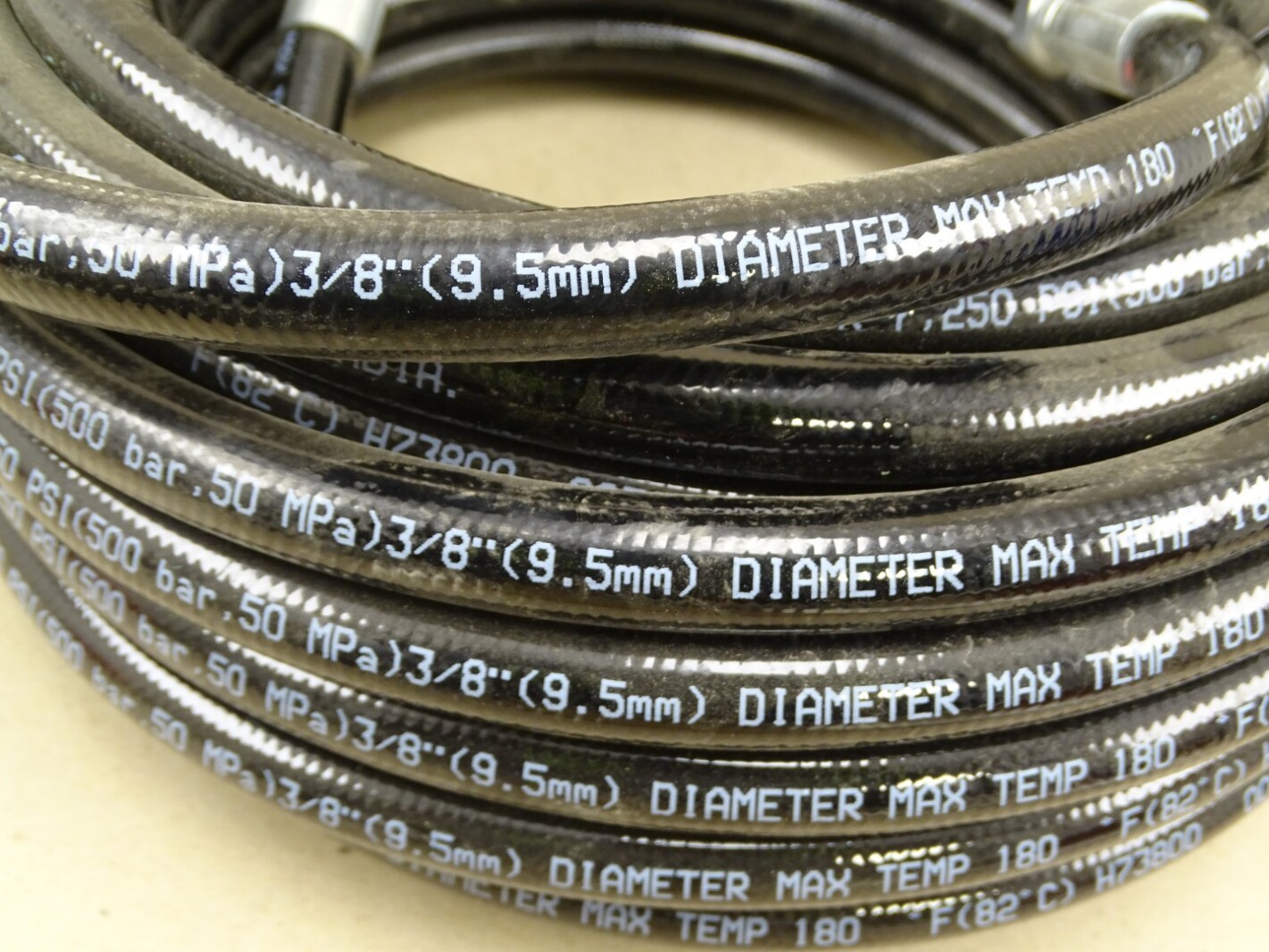 Graco Xtreme-Duty 7250 PSI High Pressure Hose – 3/8” x 50′ , H73850