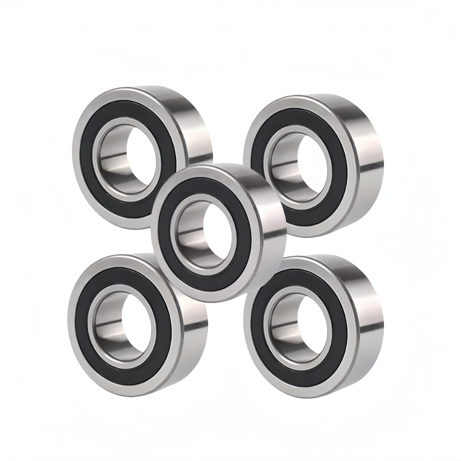 DEEG 5 PCS 1654-2RS Deep Groove Ball Bearings 1-1/4 Inch x 2-1/2 Inch x 5/8 I…