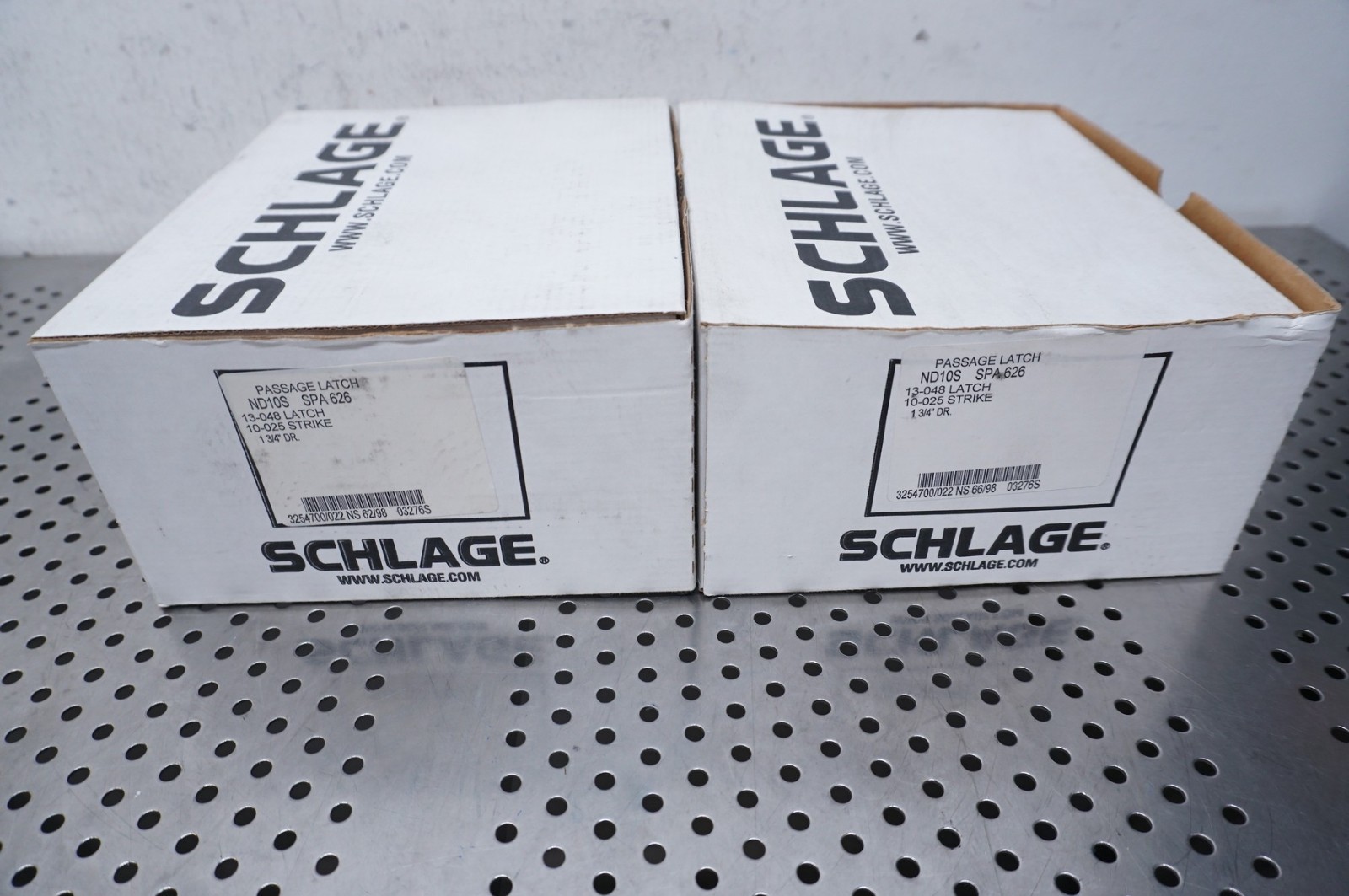 SCHLAGE SPA ND10S 626 Lever Heavy Duty Mechanical Office Lockset Passage 1 3/4