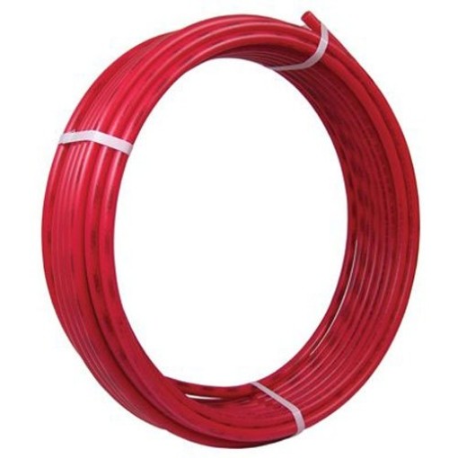 SharkBite PEX Pipe Tubing 1 Inch, Red, Flexible Water Tube, Potable Water, U880R
