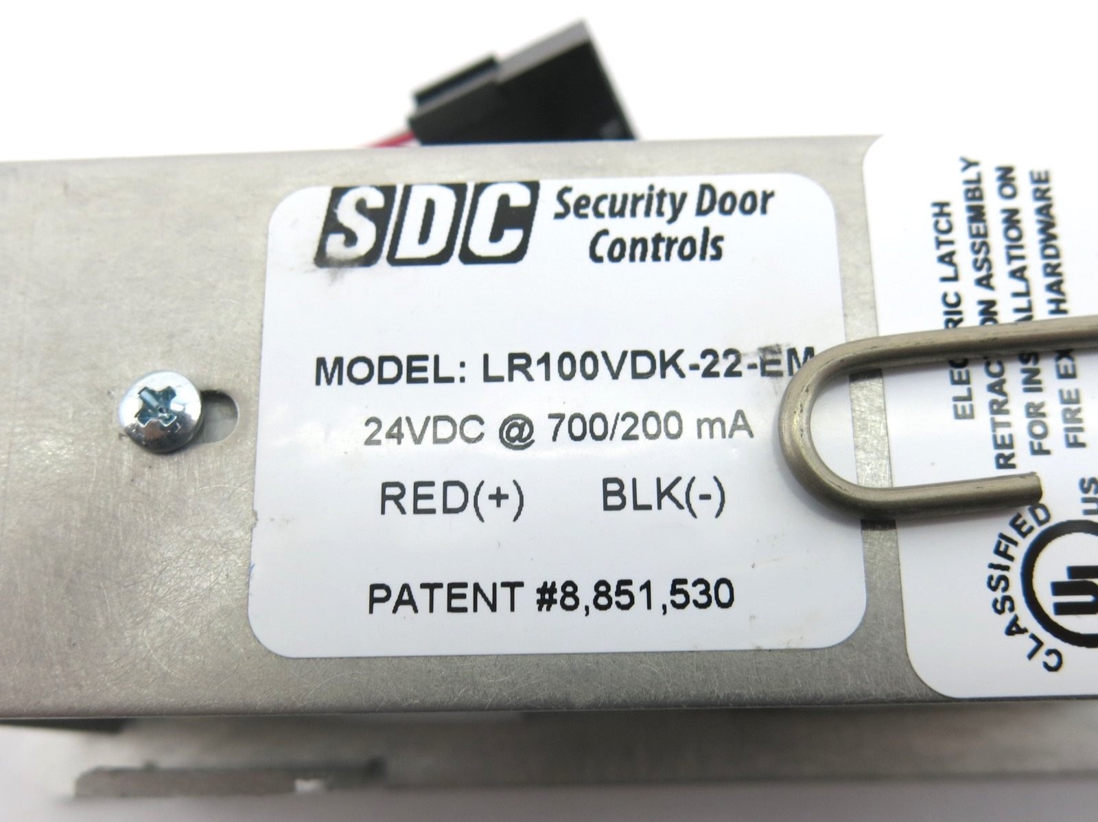 SDC LR100VDK-22-EM QuietDuo LR100 Series Von Duprin Field Install Retrofit Kit