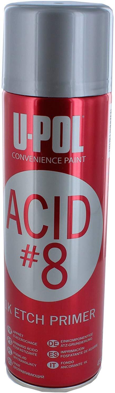 U-POL 741 Acid #8 – Etch Grey Primer (M.I.R. Compliant) (6 Pack)