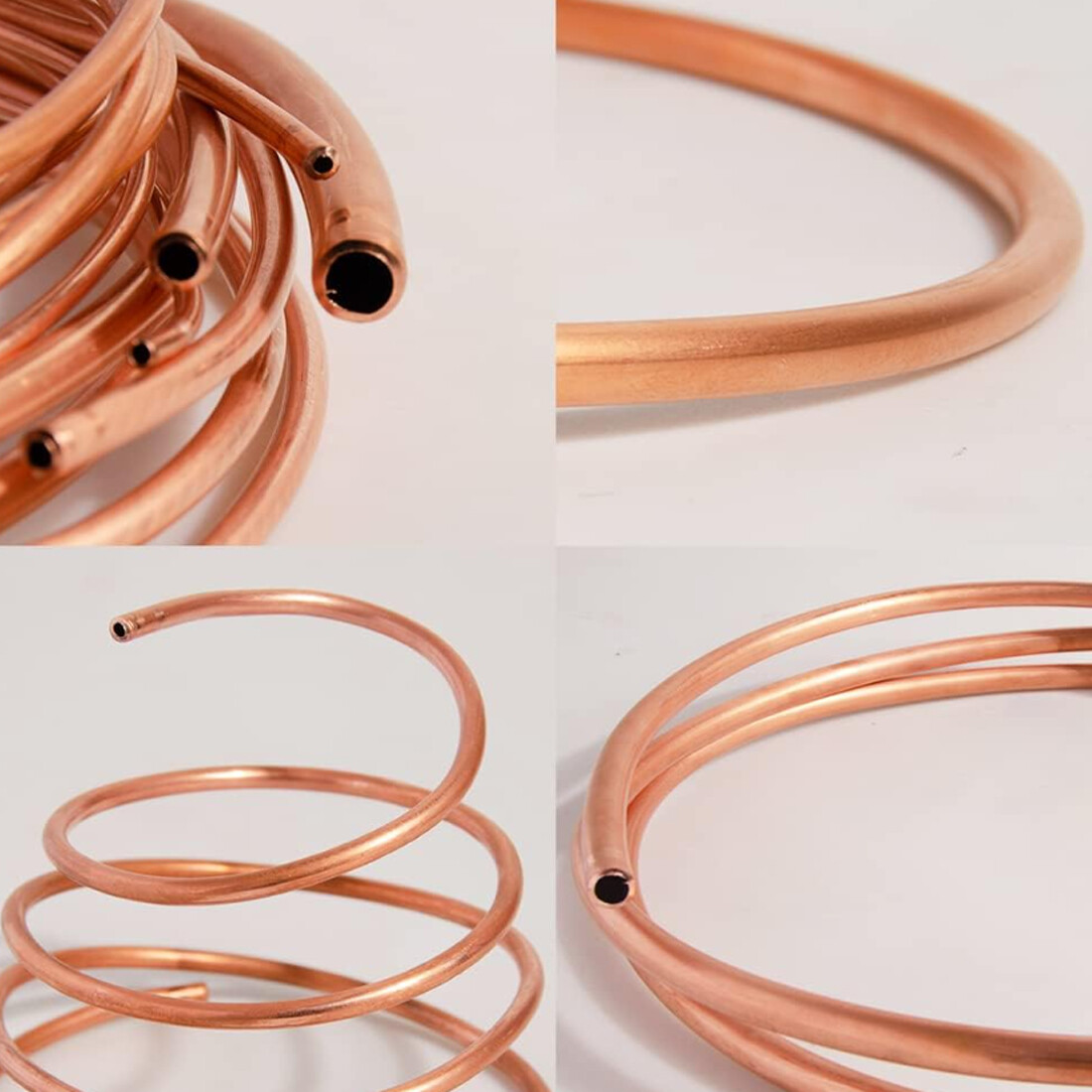 Copper Pipe/Tube ID 2mm – 12mm Tubing Pipe/Tube/Plumbing/Microbore/Water/Gas/DIY