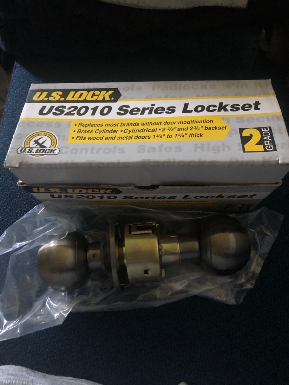 NEW U.S LOCK LOCKSET US2010 SERIES GRADE 2 KNOB