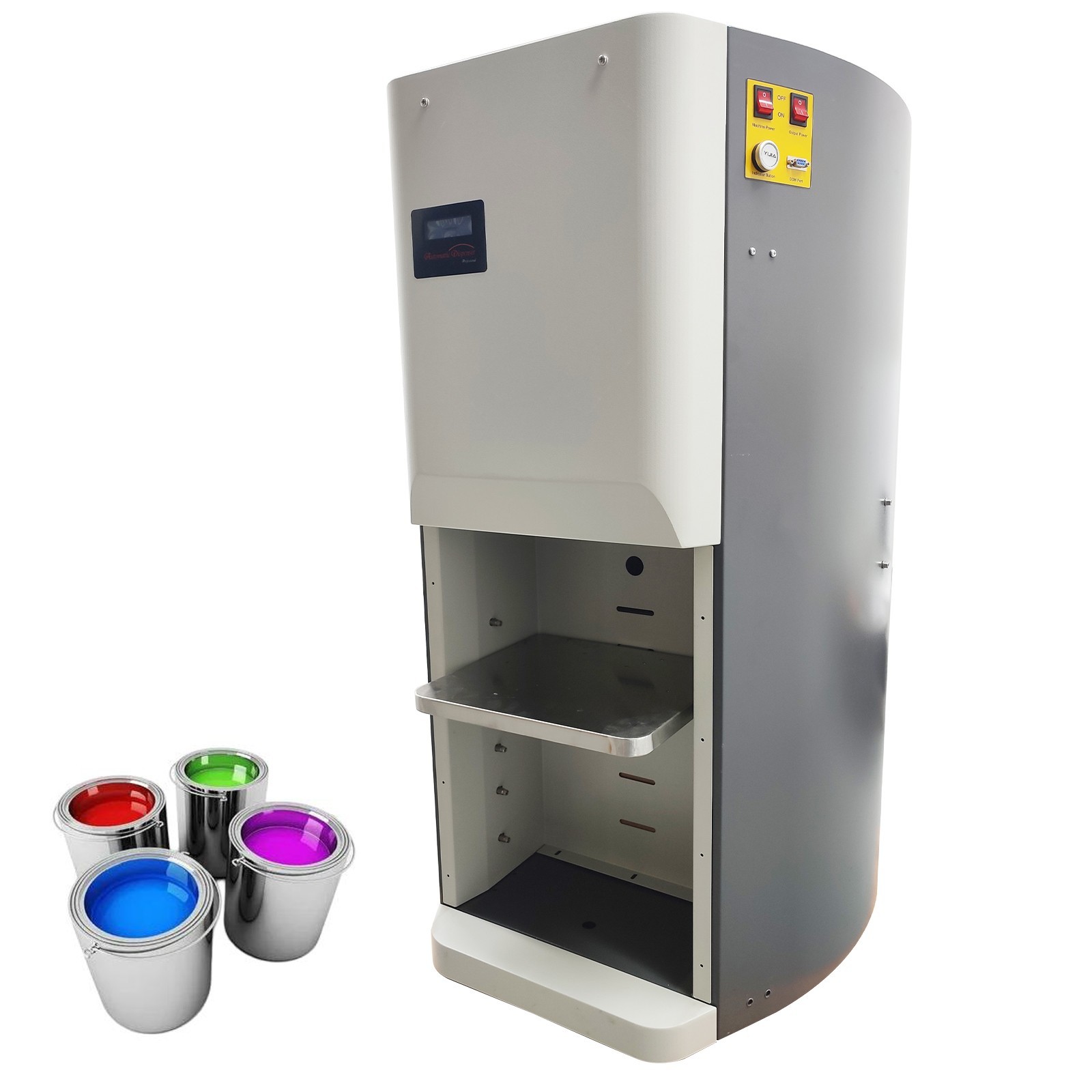 Automatic Paint Colorant Dispenser 110V Water-based Colorants Dispenser 2.3L