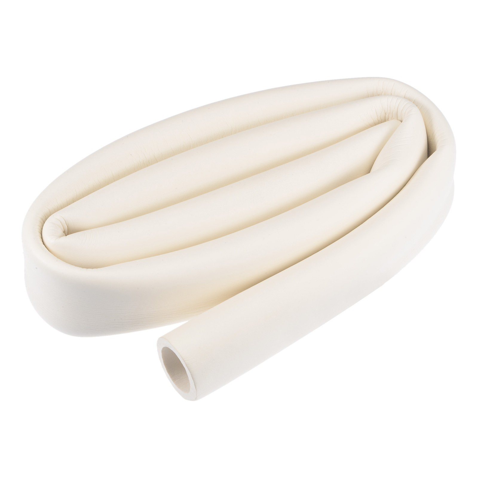 1″ x 35mm Foam Tubing 1m White for Handle Grip Support Pipe Insulation