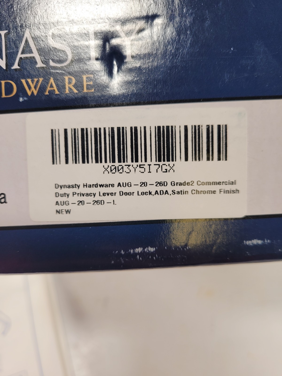 Dynasty Hardware Grade 2 Commercial Duty Privacy Lever Door Lock AUG-20-26D
