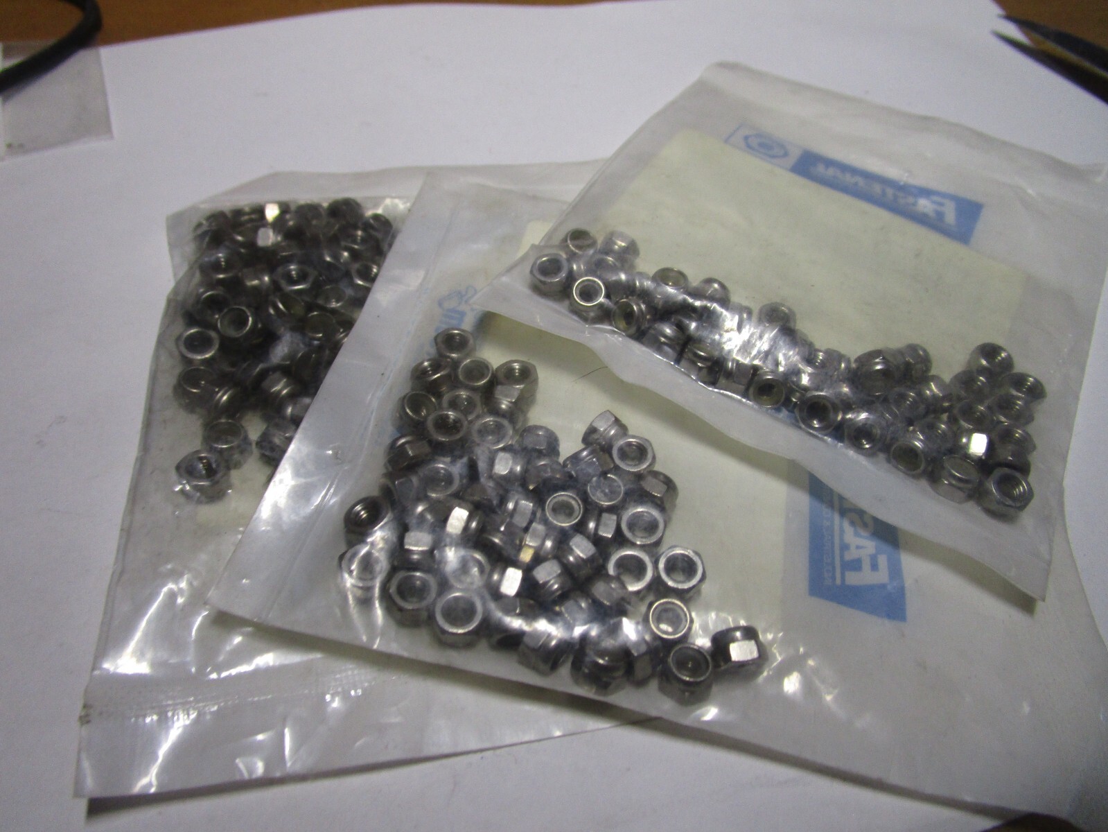 M4-0.7 DIN 985 A2 Stainless Steel Nylon Insert Lock Nut QTY 150