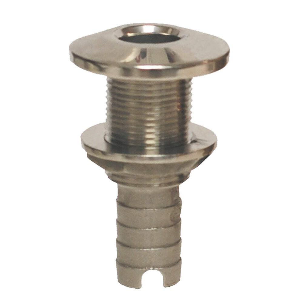 GROCO Stainless Steel Hose Barb Thru-Hull Fitting – 5/8″ 5/8”,